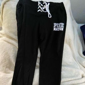 Black Victoria’s Secret Jogger sweatpants